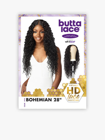 Butta Lace (HD Lace Wig) - Human Hair Blend Bohemian 28"